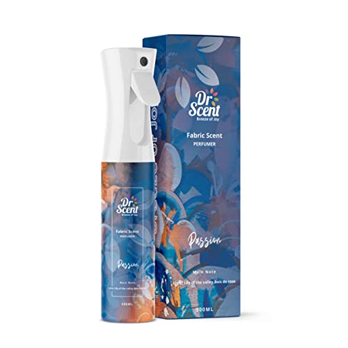 Dr Scent Breeze of Joy Fabric Spray Passion Feel the Rejuvenating notes fresh Lime and Mandarin And with Gentle Flowery Hints Lily and Rose (300ml)