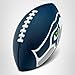 Franklin Sports NFL Seattle Seahawks Football - Kids Foam Football - Soft Junior Size 8.5