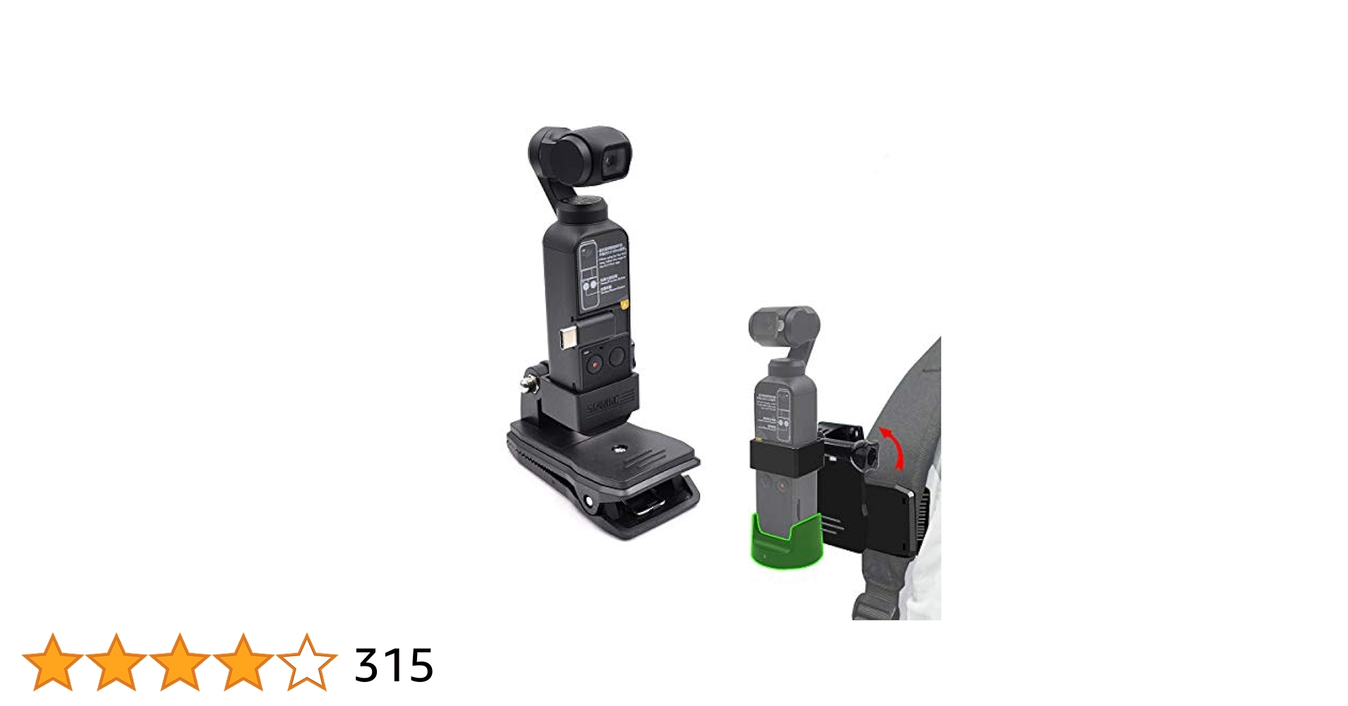 Amazon | KOKITEA DJI OSMO POCKET 固定クリップ ストラップの