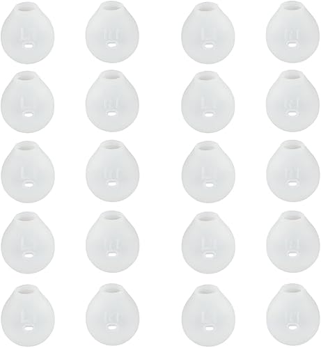 10 pares de puntas de silicona para auriculares de repuesto compatibles con Samsung Galaxy Note 5Note 7s7s6s6 EdgeLevel U Auriculares inalámbricos