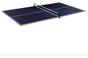 Foldable Indoor Official Size Table Tennis Conversion Top for Pool Table