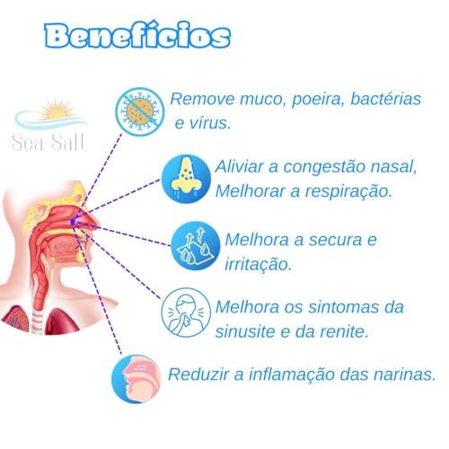 Sal Marinho Integral 100% Natural 30 Sachês