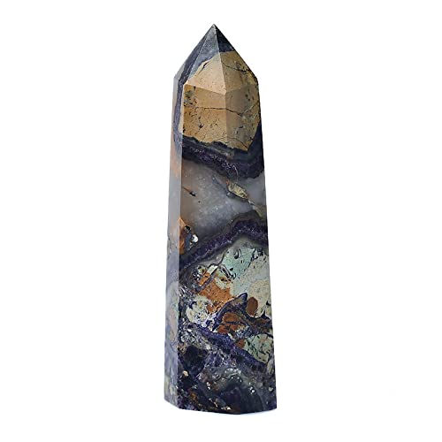 Pyramide de pierre d'énergie en calcite obélisque de quartz cadeau idéal