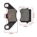 Disc Brake Pad Compatible with 50cc 70cc 90cc 110cc 125cc TaoTao Coolster 3125B TrailMaster 150cc Mid XRX Twister 150 Powersports Kazuma Meerkat Falcon ATV Quad 4 Wheeler Go kart Buggy Parts