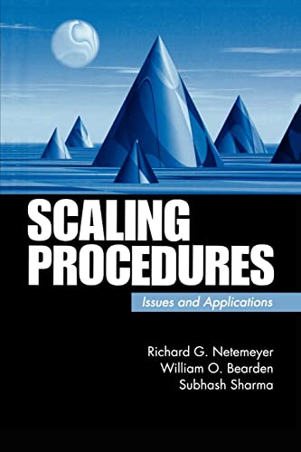 Scaling Procedures: Issues and Applications view 2