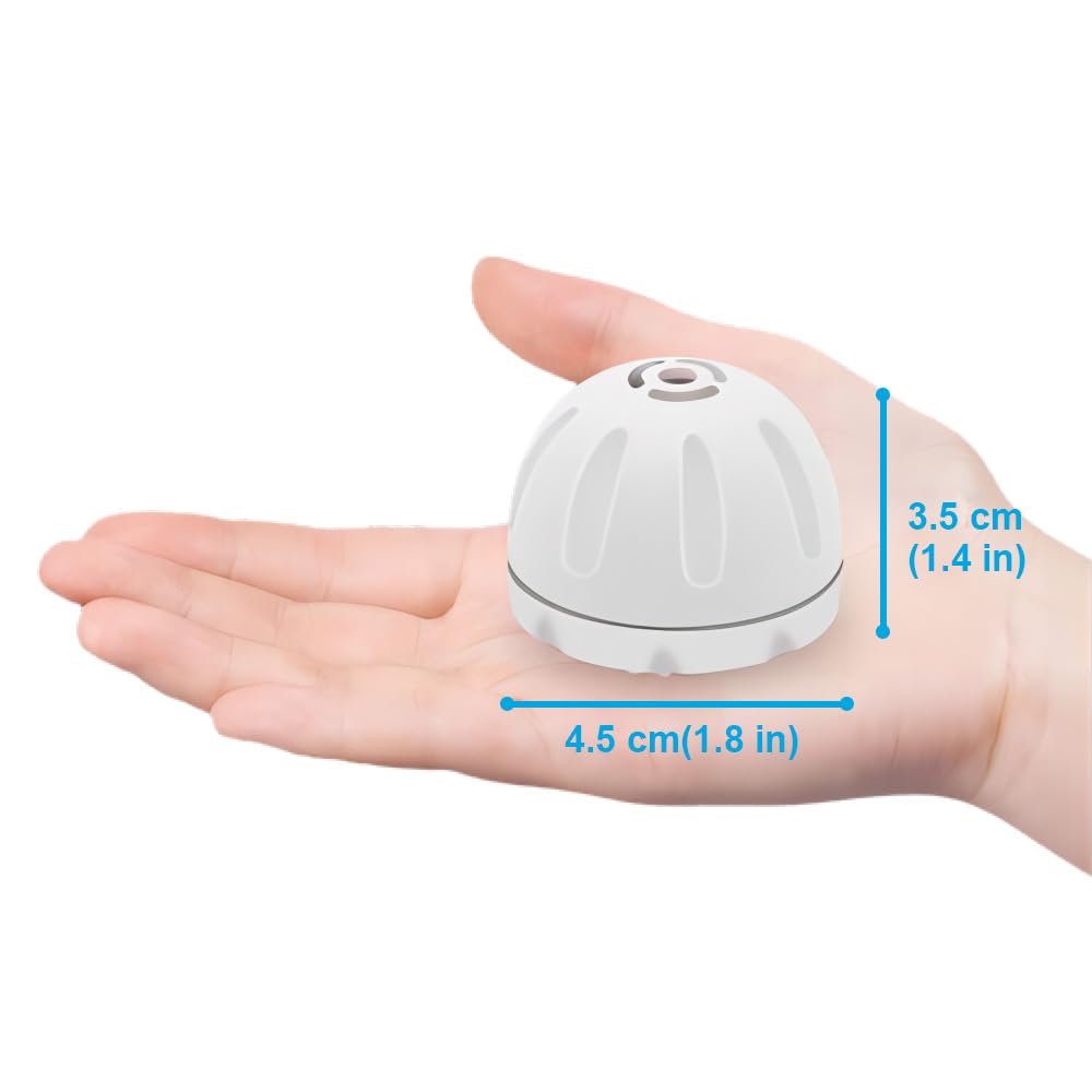 Mengshen Alarma de Fuga de Agua 4 Pack, Detector de Fuga de Agua 100 dB Alerta de inundación de casa para Cocina baño sótano lavandería habitación Funciona con Pilas