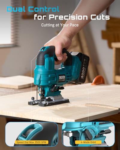 SEESII Brushless Cordless Jigsaw