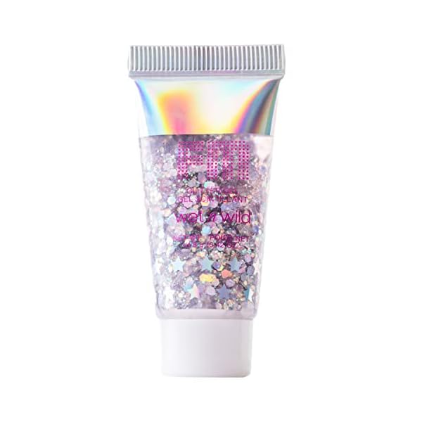 Body Glitter by Wet n Wild Fantasy Makers Glitter Gel Silver Seeing Double