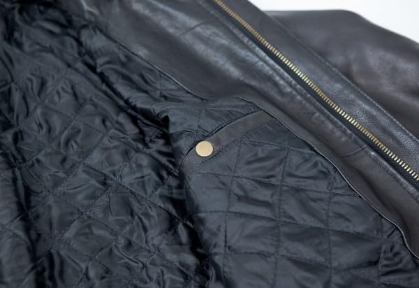 RAF Aviator WWII Men's A2 Military Cockpit Pilot Vintage Real Leather Bomber Jacket for Men3