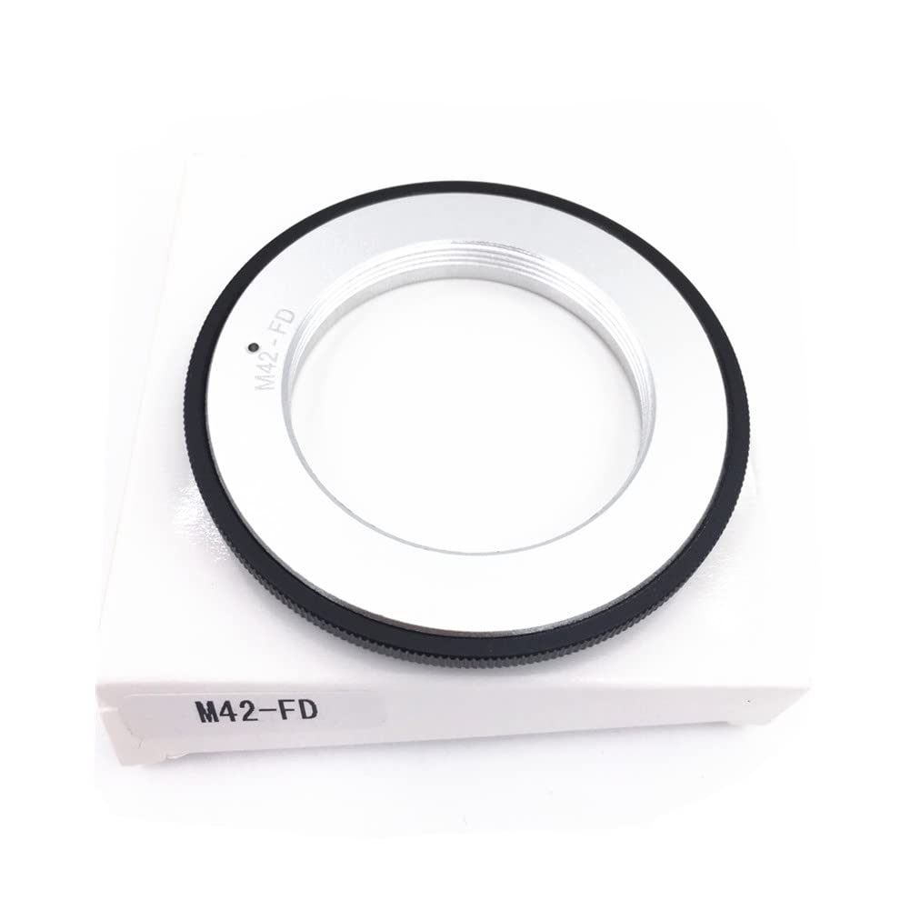 Aluminium Lens Mount Adapter Ring M42-FD M42 Screw Lens Adapter for Canon FD A-1 F-1 T50 to M42 Mount Camera