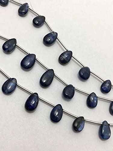 Perles de cyanite lisses pour éviter les irrégularités de vos bijoux