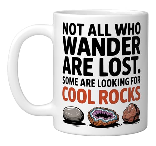 Earth Science Geology Teacher Mineral Collector Geologist Ceramic Mug, White