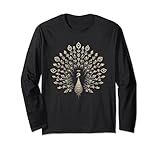 Photo Gallery ozdilh maglia a manica lunga unisex - adulto peacock feather shirt nero s Photo Gallery ozdilh maglia a manica lunga unisex - adulto peacock feather shirt nero s
