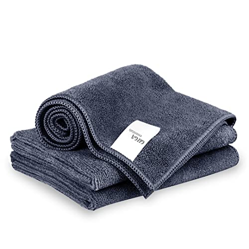 Image of Gizga Essentials Microfiber Cloth, 340 GSM, High Absorbent Automotive Microfibre Towels for Car Bike Cleaning Polishing Washing, Multipurpose Cloth for Laptop, Mobile Screen, Kitchen Cloth, 3 Unit