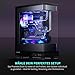 Phanteks Evolv X2 Mid-Tower, E-ATX, ATX Gaming PC Case, Vertical Airflow Design, Tempered Glass Panels, Brushed Aluminum Interior, Integrated ARGB Lighting, Black