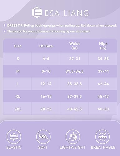 Esa Liang Shapewear For Women Tummy Control, Mid-Waist Body Shaper, Girdle Shorts And Spanks #TOP3