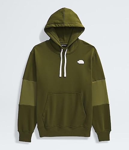 The North Face Men's Terry Relaxed Hooded Sweatshirt, Forest Olive, XL
