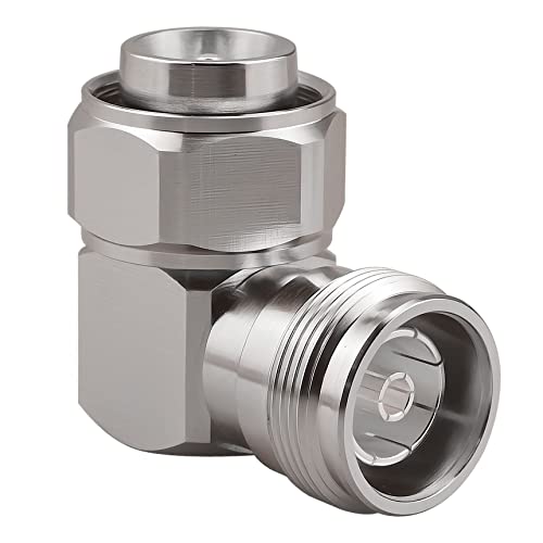 YILAINDUO 4.3/10 Mini DIN Connector Right Angle Coaxial Mini DIN Male to Female Adapter 4.3-10 Connector Adapter for Distributed Antenna System (DAS) - Image 4