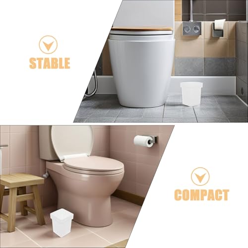 Gobelets en verre dépoli iplusmile pour support brosse WC - 8