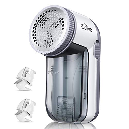 Quitapelusas Electrico , Está Equipado con tres cabezas de corte independientes, Maquina Quitapelusas Electrico se puede aplicar a diferentes telas. por Kealive