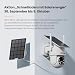 CZEview 2K Überwachungskamera Aussen Solar, 360° Kamera Outdoor Akku