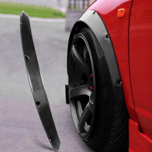 Guardabarros coche universales de 90mm en ABS para evitar salpicaduras en pasos de rueda 2