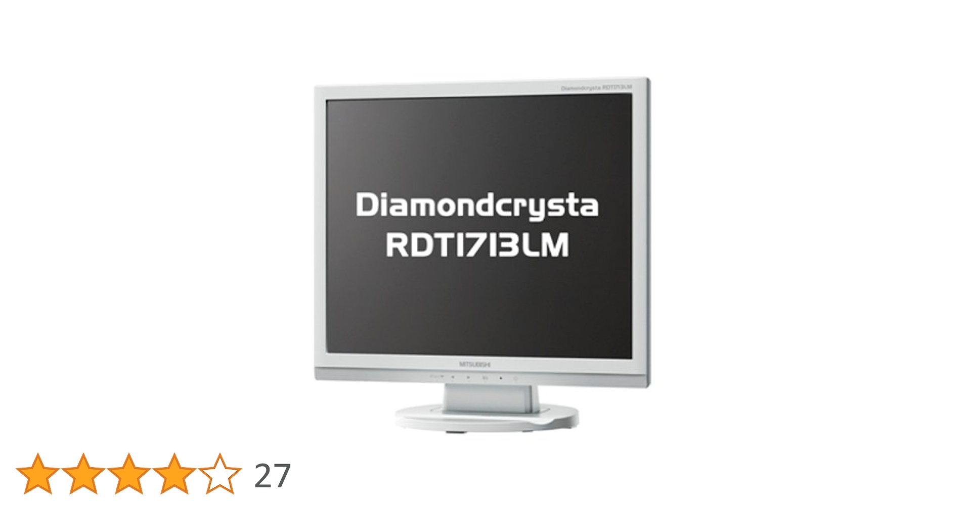 未使用品 MITSUBISHI RDTII17LM ホワイト PCモニター Amazon.co.jp: MITSUBISHI 17型液晶ディスプレイ ホワイト