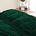 Dark Hunter Green Throw Blanket 50