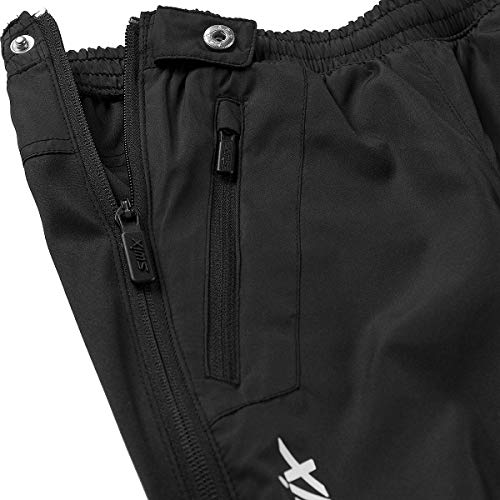 Swix Boys' Winter Cross Country Skiing Universalx Black Pants3
