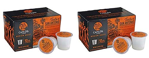 H-E-B Cafe Ole Taste of San Antonio Medium Roast Single Serve Coffee Cups 12 count - PACK OF 2