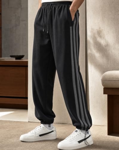 Image of NOBERO Men's Mid Rise Loose Sweatpants