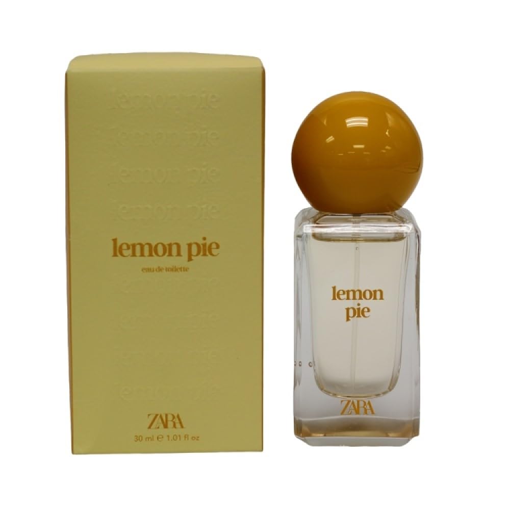 Zara Lemon Pie Kids Perfume Fruity Amber Fragrance with Citrus Lemon Passion Fruit and Sweet Condensed Milk Scent EDT Eau de Toilette 30ml (1.0 fl. oz.)