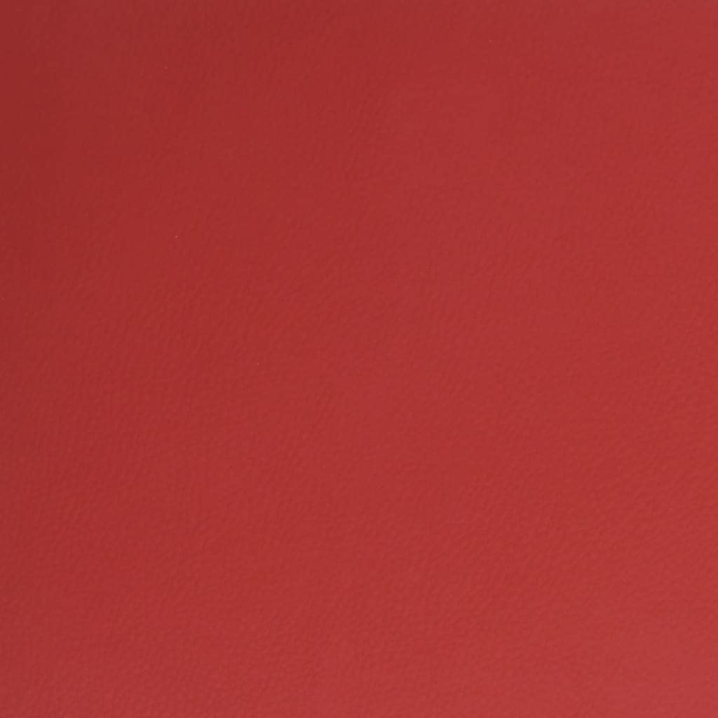 Bürostuhl Weinrot Kunstleder Höhenverstellbar Drehbar 5 Rollen Sitzkomfort Kunstlederbezug Ergonomie Büromöbel