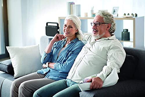 Coby Wireless Digital Hearing Amplifier Tv Audio Speaker For Hard Of Hearing - Portable Tv Listening Assistance Bluetooth Speaker For Seniors, Elderly, And Hearing Impaired With Voice Highlighting,Black,Cstv130 #TOP4