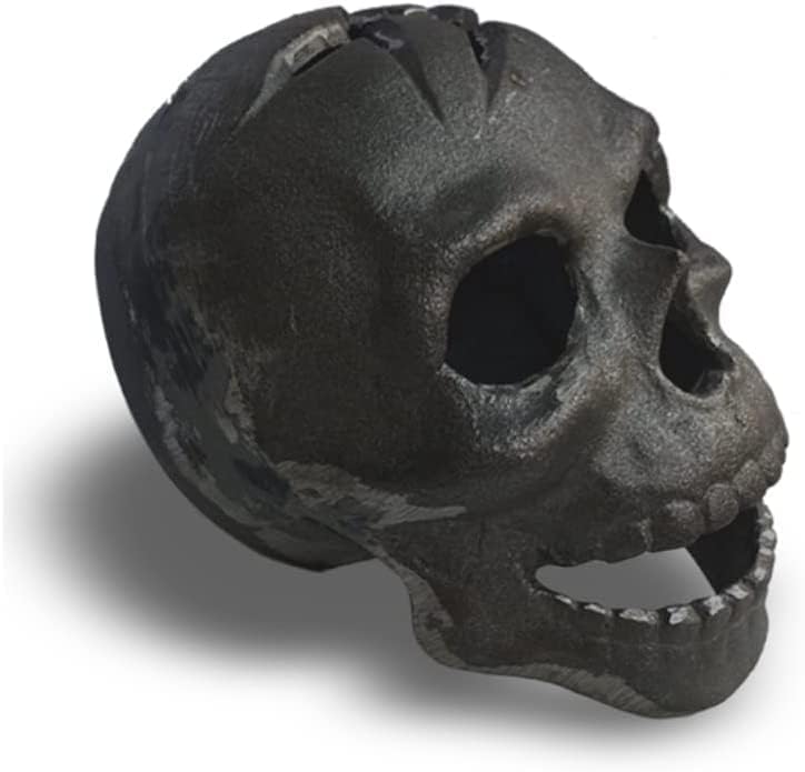 Fire Pit Skull Metal Skull Fire Log