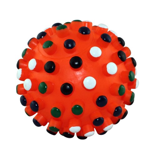 Ethical 5-Inch Vinyl Gumdrop Ball With Colored Tips,Colors Vary #TOP2