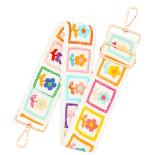 Image of chushui Knit Purse Strap,Replacement Crossbody Wide Adjustable Shoulder Strap for Bag Handbag