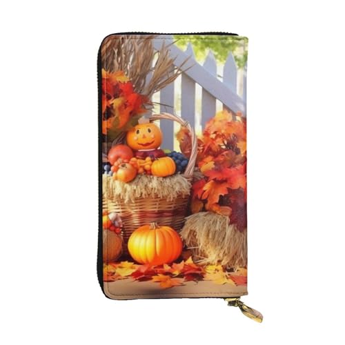 Grand porte-cartes de crédit portefeuille en cuir avec support téléphone