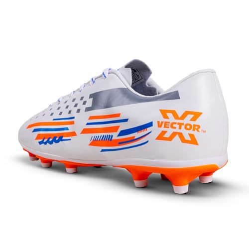 Image of Vector X Kick-X Football Studs for Men /Sports and Athletic Footwear with TPU Sole, Synthetic Leather Upper /Textured Pattern /Comfortable Football Soccer Shoes