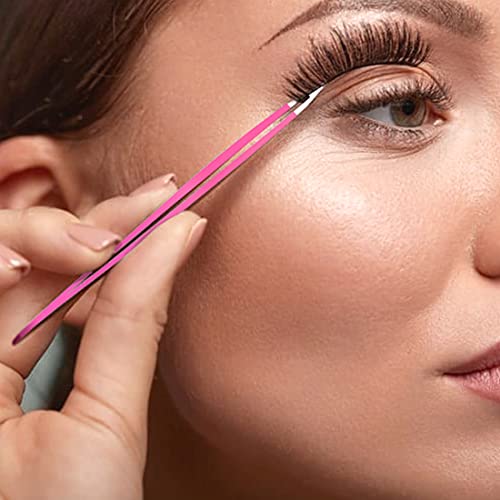 Tweezers for Eyebrows,Blinkeen 2 Pack Tweezer Set,Precision Tweezers for Ingrown Hair/blackhead/craf/splinter,Professional Eyebrow Tweezers.