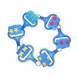 Anneome 6 Stück Teiliges Stempel Roller aus Sicherem Eva Material DIY Graffiti Malwerkzeug für...