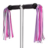 trike roller  thelastplanet Trike Handgriff Bunte Schleifen Kinder Bunte Streamer Roller Lenker Streamer Quaste Bänder Zubehör für Jungen Mädchen