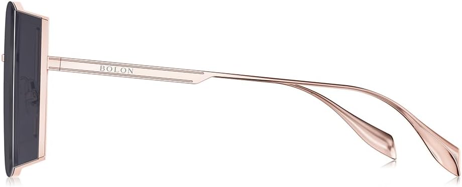 BOLON Women Cool Oversized Wrap-around Trendy Sunglasses, Exclusive Eyewear Brand of EssilorLuxottica - Image 3