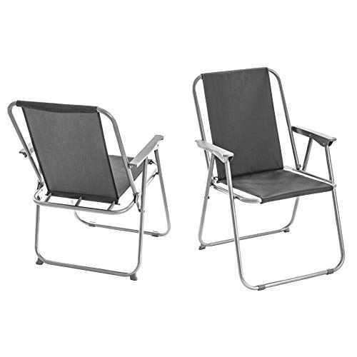 ESTEXO Campingstuhl Klappstuhl 2er Set Angel Anglerstuhl Regie Strand Stuhl faltbar klappbar Outdoor – Bild 4