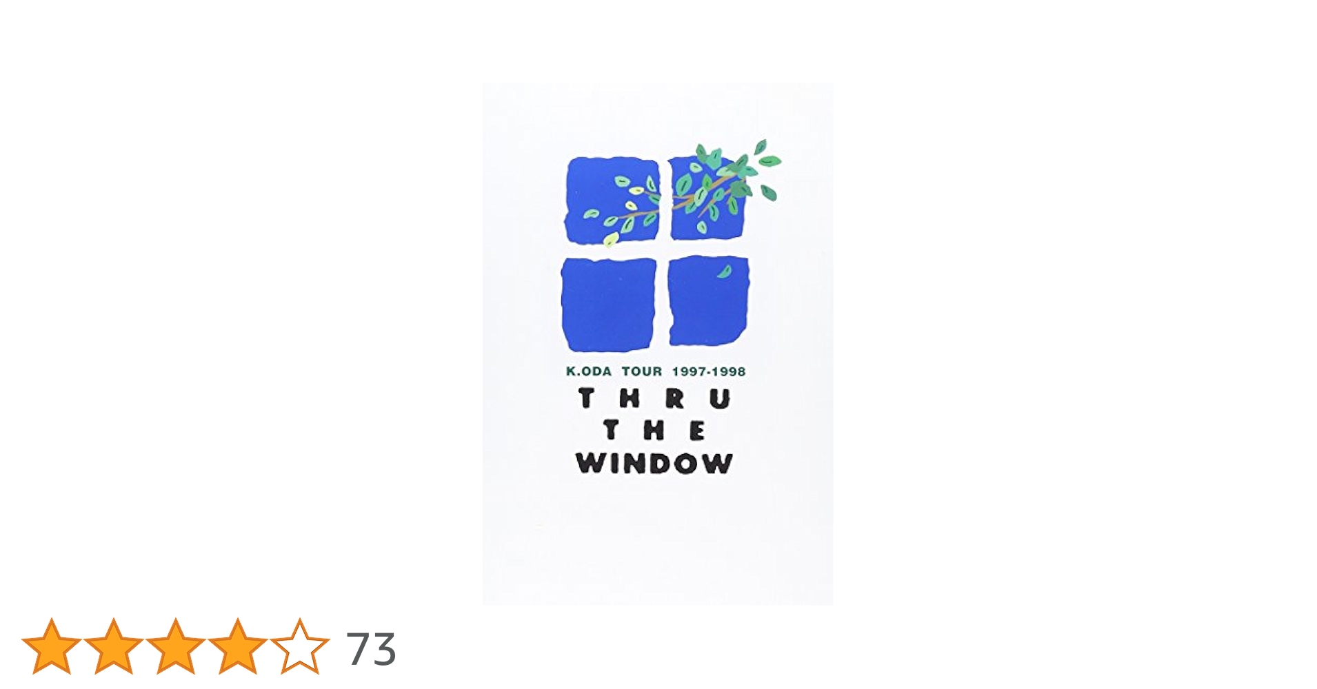 Amazon.co.jp: THRU THE WINDOW LIVE [DVD] : 小田和正: DVD