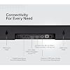 Denon Home 550 Wireless Smart Soundbar for TV with Dolby Atmos 3D Audio, Wi-Fi & Bluetooth, Built-in HEOS, Alexa, Siri & AirPlay 2, Spotify Connect, Pair Home Speakers & Subwoofer, Black