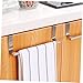 HOLIDYOYO Stainless Steel Towel Rack No Drill Wall Mounted Space Saving Holder for Bathroom Kitchen Versatile Use with Retractable Rod Design Easy Tool Setup