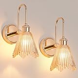 【Application Polyvalente en Tant qu'Applique Murale】Idéale pour les chambres, les salons, les salles de bains, les couloirs et plus encore. Cette Wall Light s'intègre parfaitement à divers styles de décoration. Utilisez-la comme un éclairage d'accent, pour le vanity ou même dans les zones d'exposition d'art et les hôtels.