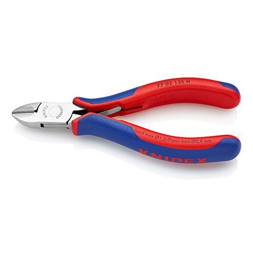 5,31" Electronics Diagonal Cutters - KNIPEX 77 02 135 H