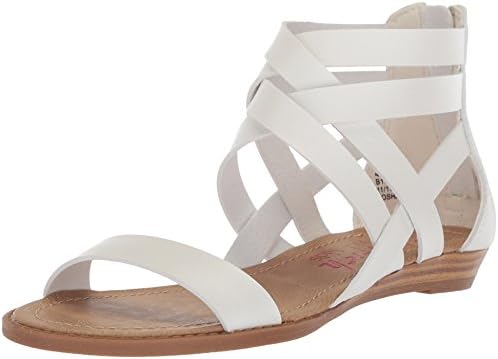 Blowfish Malibu Girls Billa-k, Pearl White Dyecut Polyurethane, 3 M US Little Kid